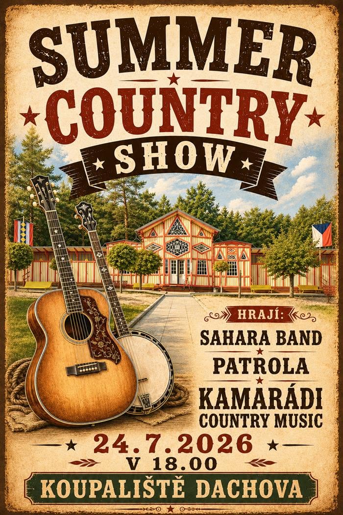 Pozvánka na koncert – Summer Country Show